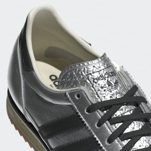 スニーカー ADIDAS SL 72 JH6363 4FK1533 Adidas Originals SL 72 OG Silver Metallic / Black JH6363
