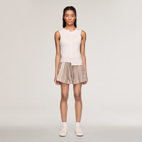 Brown Y-3 TENNIS SHORTS