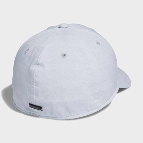 blanc Casquette chinée à coupe stretch