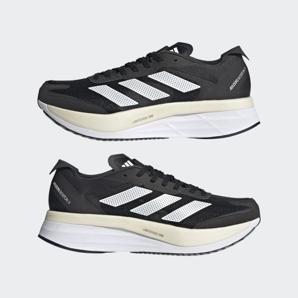 consonante Remontarse aparato adidas Adizero Boston 11 Running Shoes - Black | Men's Running | adidas US