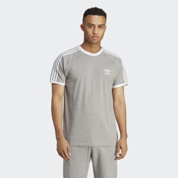 adidas Adicolor Classics 3 Stripes Tee Blue adidas Thailand
