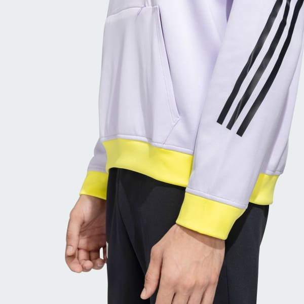 adidas India Cricket Training Hoodie Purple adidas India