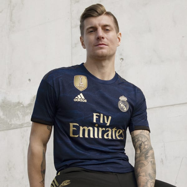 real madrid authentic away jersey