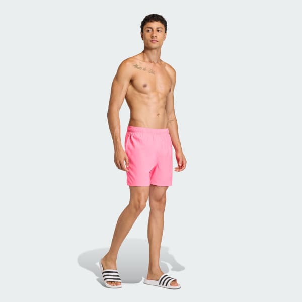 Rosa Shorts de natación de 12 cm