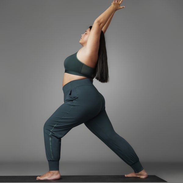 Gronn Authentic Balance Yoga Bukse (store størrelser) DRN21