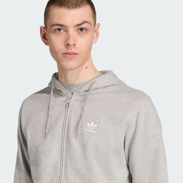 Trefoil Essentials Full-Zip Hoodie