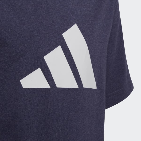 Blu T-shirt Future Icons 3-Stripes Logo C5371