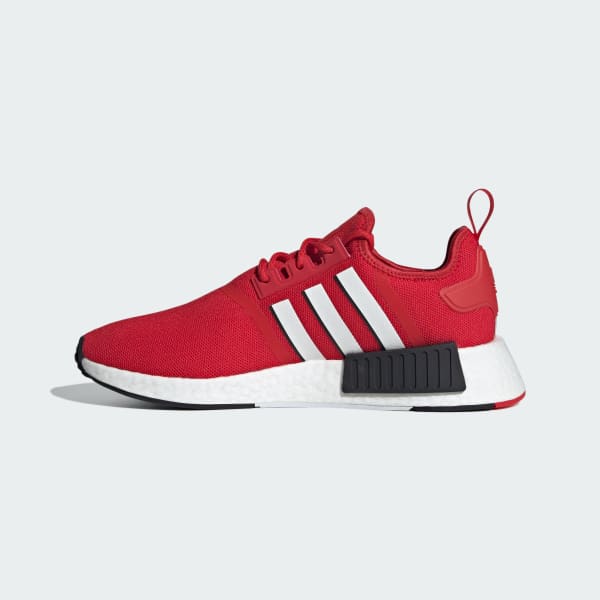 Adidas NMD R1 Shoes Men s Better Scarlet Red Cloud White 9