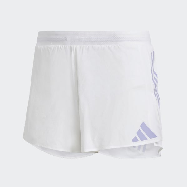 Hvit Adizero Split Shorts