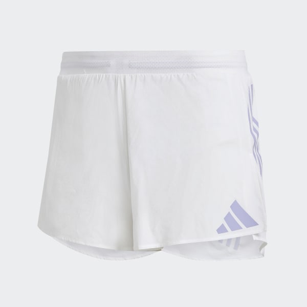 Weiss Adizero Split Shorts