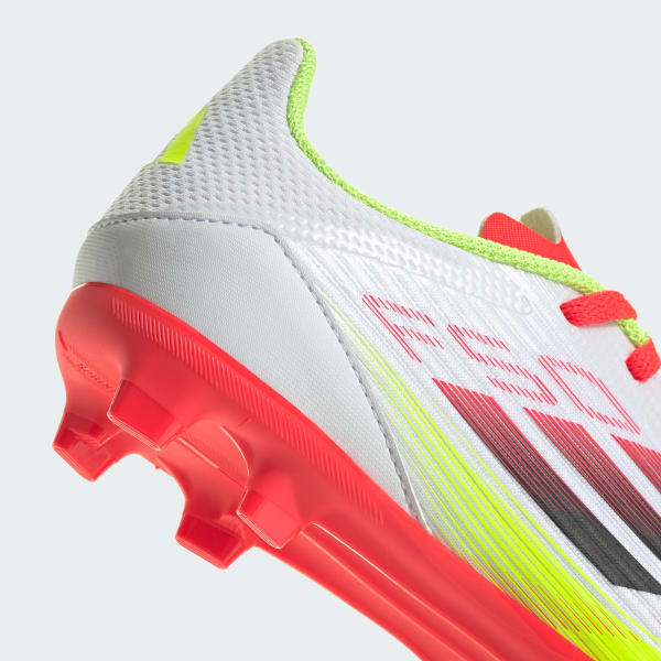 F50 League Firm/Multi-Ground Soccer Cleats Kids - White F50 League Firm/Multi-Ground Soccer Cleats Kids - White