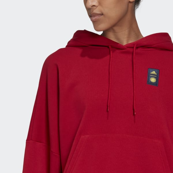 Rojo Buzo con Capucha Colombia DI964