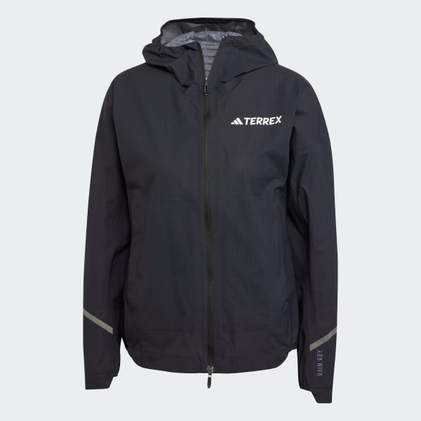 Black Terrex Xperior 2.5L Light Rain.Rdy Jacket