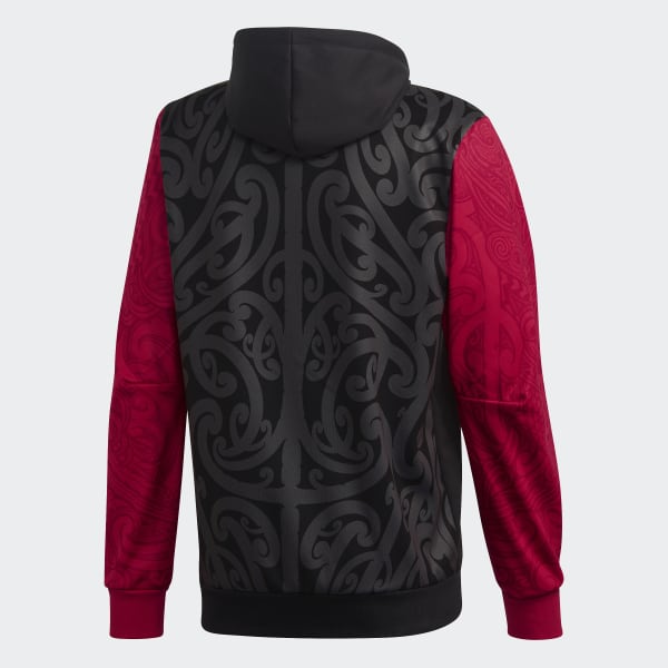 adidas M ori All Blacks Graphic Hoodie Black adidas New Zealand