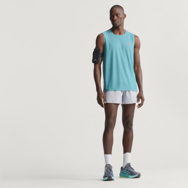 Turquoise Adi365 Running CLIMACOOL+ Tank Top