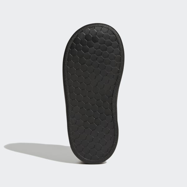 Negro Zapatillas Advantage Lifestyle adidas Court Dos Tiras de Cierre por Contacto LKK23