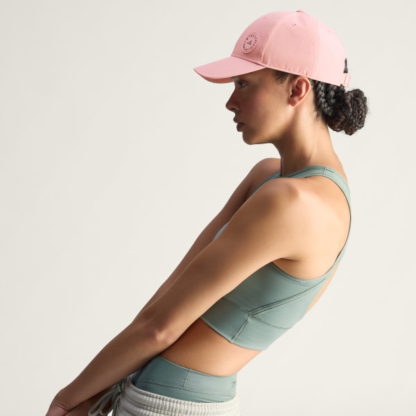 ruzová Šiltovka adidas by Stella McCartney