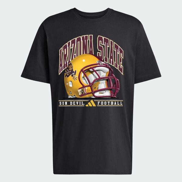 adidas Arizona State Sun Devils Graphic T-Shirt - Black | Free