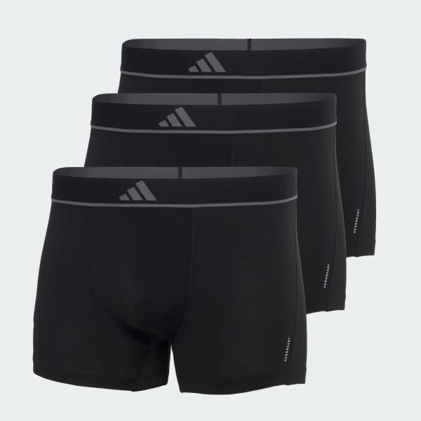 Black ACTIVE MICRO FLEX ECO TRUNK 3 PACK UNDERWEAR