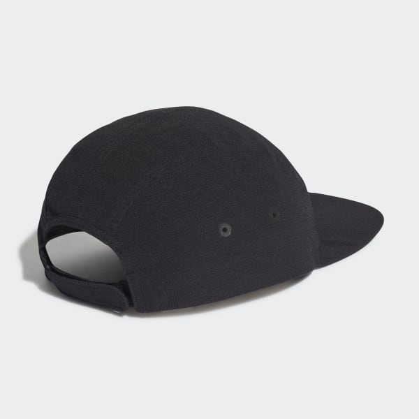 Black HEAT.RDY Four-Panel Cap