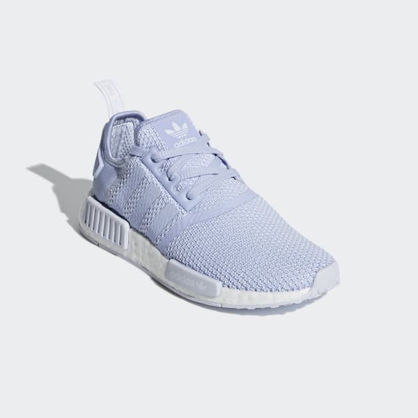 adidas women's blue nmd_r1 stlt primeknit sneakers