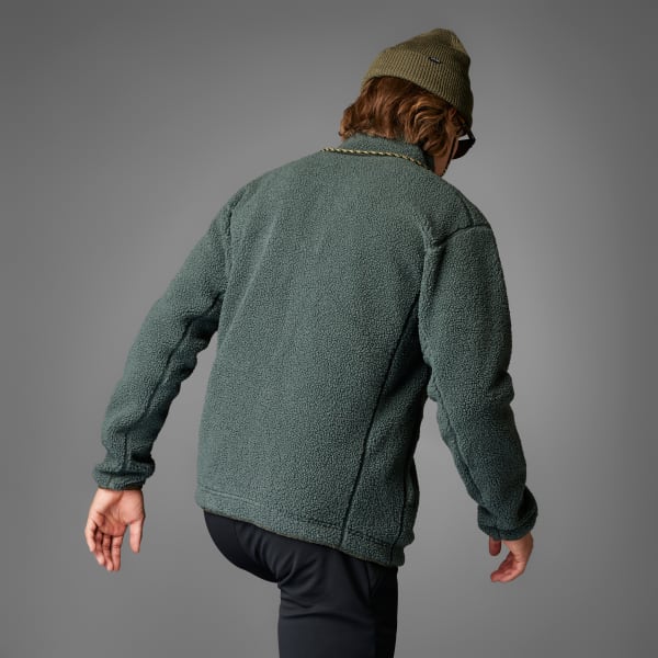 Gra Terrex Xploric High Pile Fleece Pullover Sweatshirt