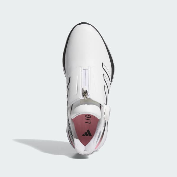 สีขาว รองเท้ากอล์ฟแบบไร้ปุ่ม Solarmotion BOA 24