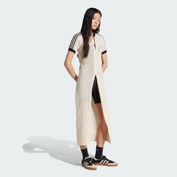 adidas｜Originals better scarlet クロシェワンピース ドレス adidas（アディダス）の「オリジナルス プレミアム クロシェ