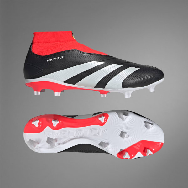 Adidas black predator laceless store