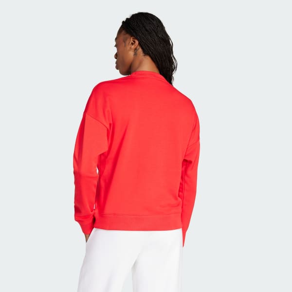 Rojo Polerón Essentials Linear Felpa Francesa