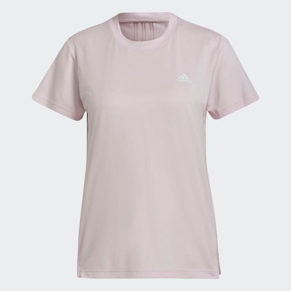 Rosado Polo AEROREADY Designed To Move Sport 3 Tiras 28838