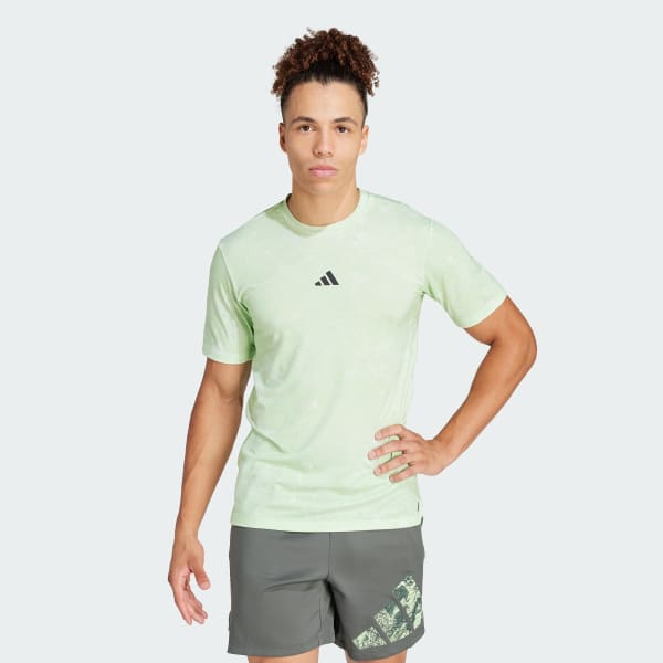 Vert T-shirt d'entraînement Power