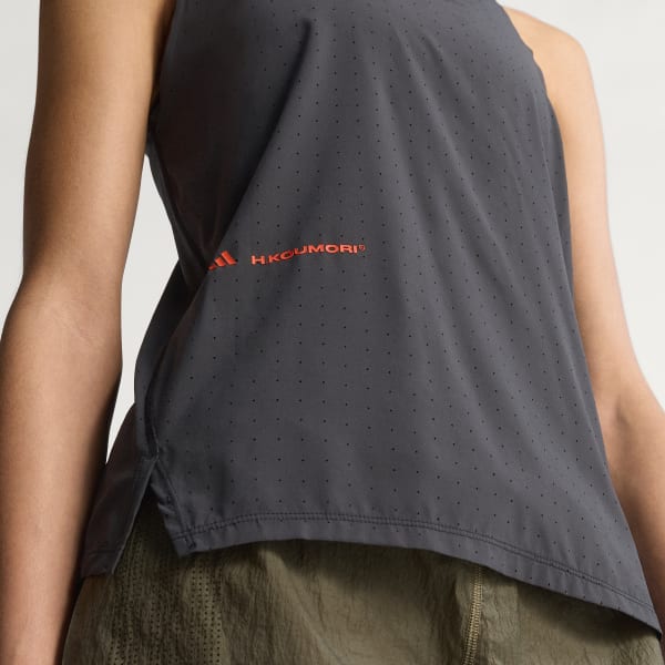 zwart Adi365 H.Koumori Running Singlet