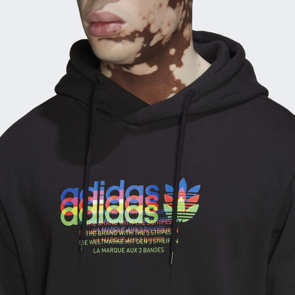 Schwarz Hyperreal Hoodie VA056