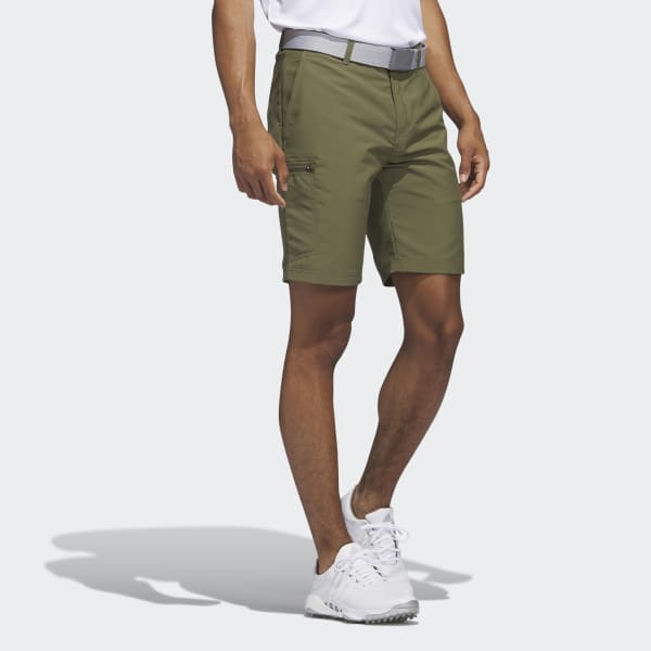 Green Golf Cargo 9-Inch Shorts