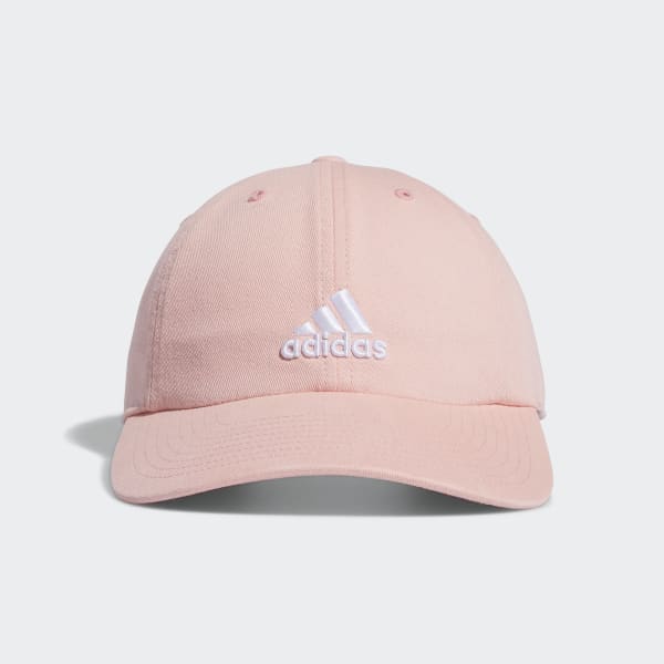 adidas light pink hat