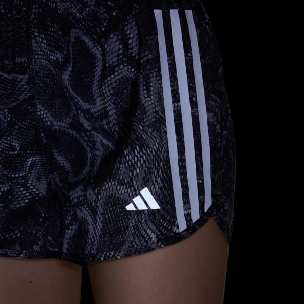 adidas Own the Run Excite Allover Print AEROREADY Shorts