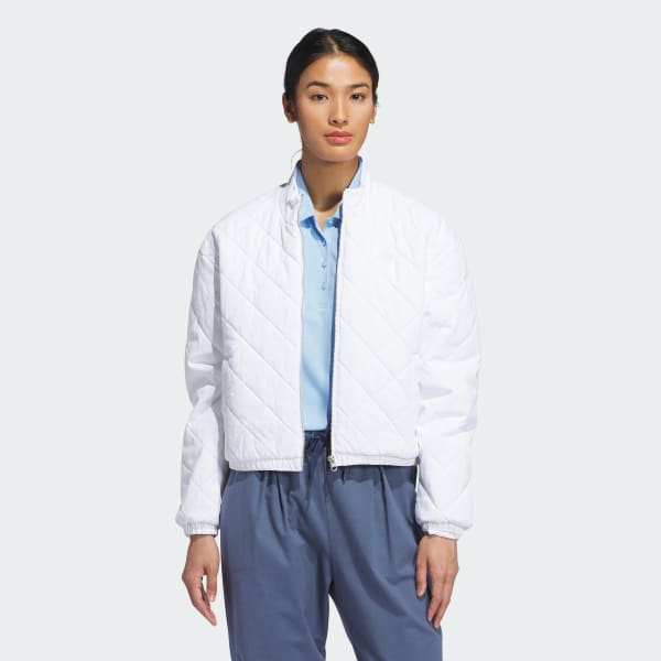 adidas Go to Quilted Jacket White adidas Vietnam