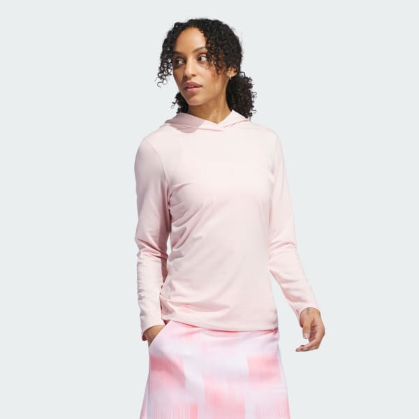 Pink Performance Golf Hoodie