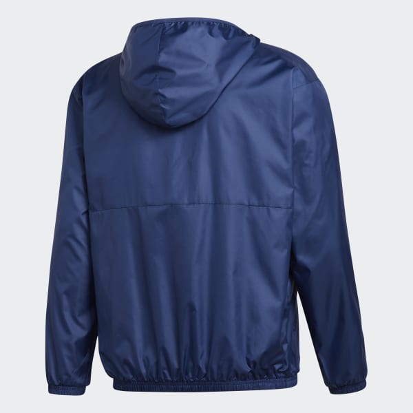 Campera adidas rompeviento azul clearance