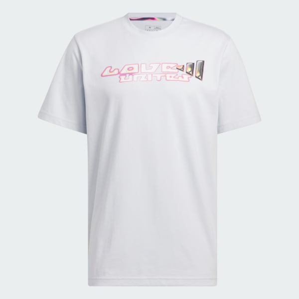 Azul Camiseta Estampada Pride