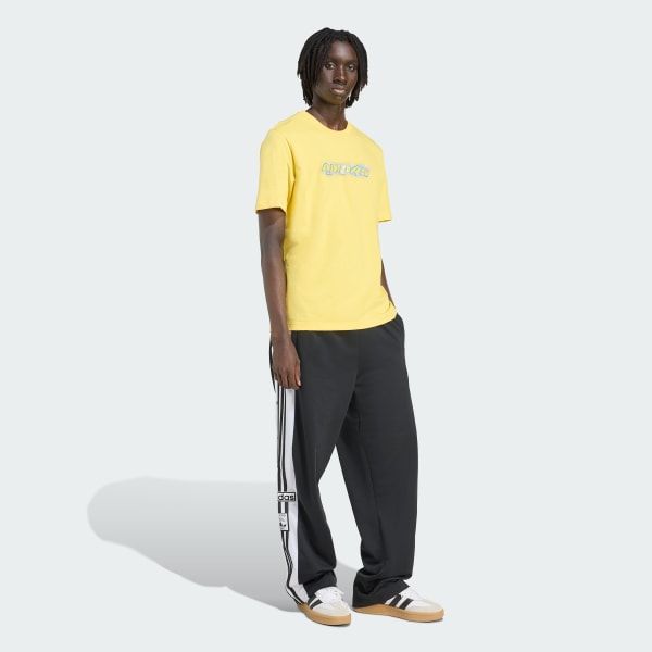 Amarillo Camiseta holgada Trefoil Series