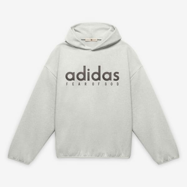 adidas FEAR OF GOD ATHLETICS COTTON FLEECE HOODIE - White