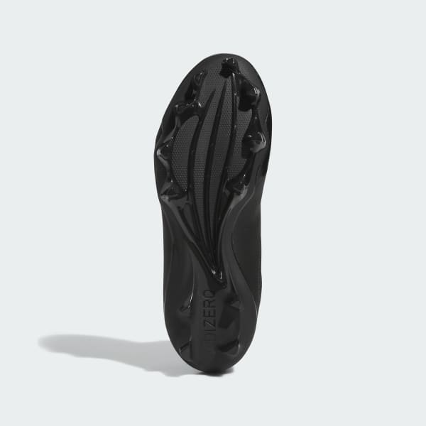 Svart Adizero Chaos American Football Linemen Sko med knotter