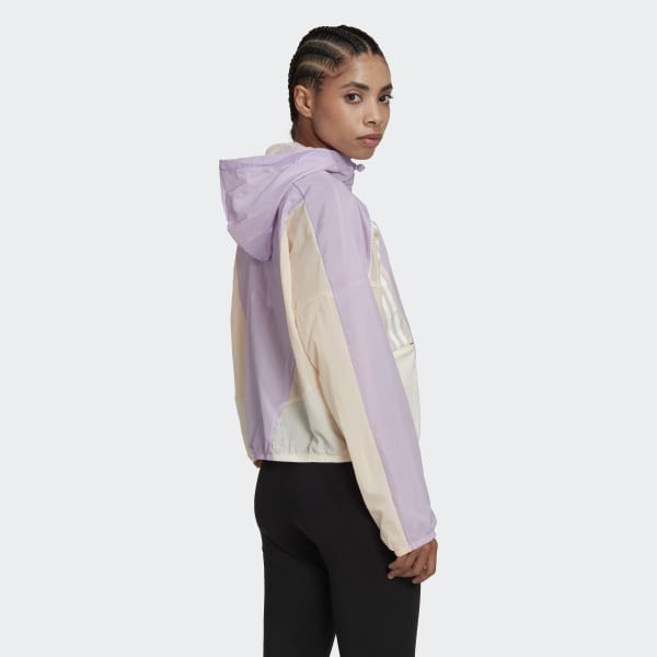 Purple Hyperglam Hooded Track Top