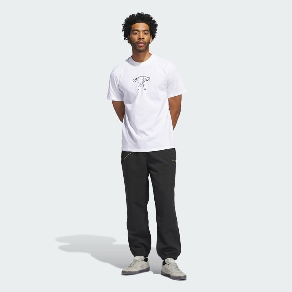 Adidas Shmoofoil Lifter Tee Men White L