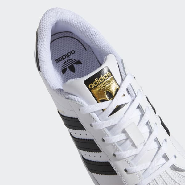 Super Star Tenis Adidas Con Rayas Doradas Las Mejores Ofertas En