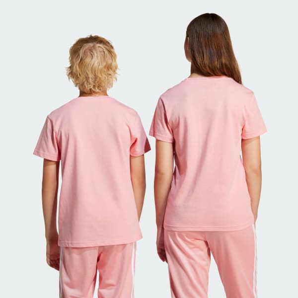 Pink Adicolor Trefoil Tee Kids