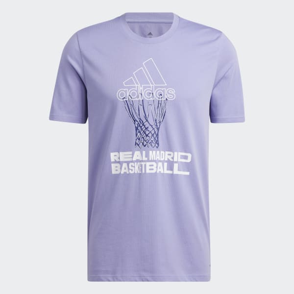 Paars Real Madrid Graphic T-shirt NWN17