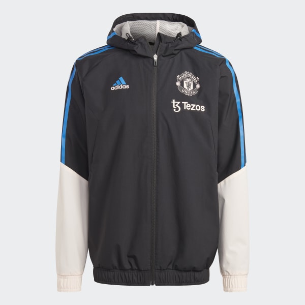 Schwarz Manchester United Condivo 22 All-Weather Jacke